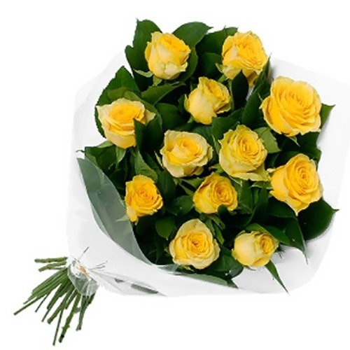 Фото товара 11 желтых роз в Кременчуге