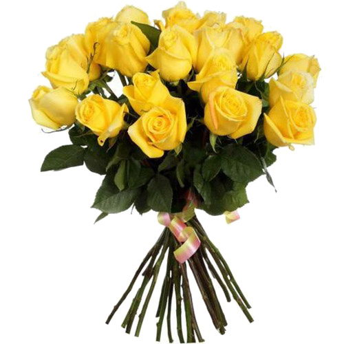 Фото товара 25 желтых роз в Кременчуге