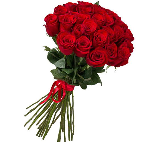 Фото товара 25 импортных роз в Кременчуге