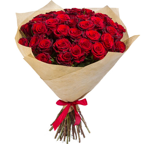 Фото товара 35 красных роз в Кременчуге