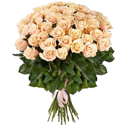 Фото товара 51 кремовая роза в Кременчуге