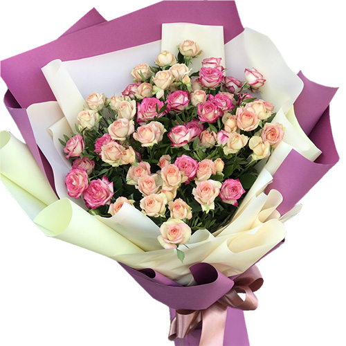 Фото товара 15 кустовых роз в Кременчуге