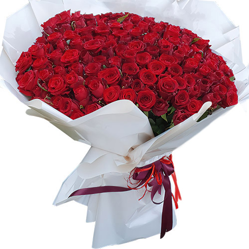 Фото товара 201 красная роза в Кременчуге
