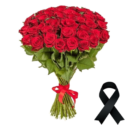 Фото товара 50 красных роз в Кременчуге