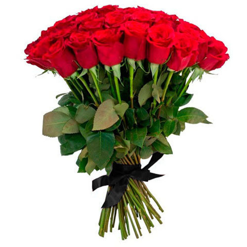 букет живых цветов на похороны «Кременчуг Роза»