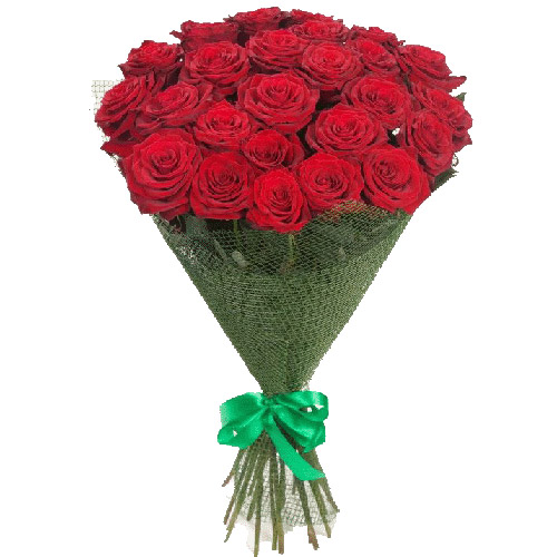 Фото товара 25 красных роз в Кременчуге