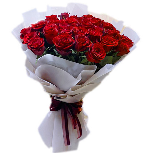 Фото товара Букет красных роз - 33 шт. в Кременчуге