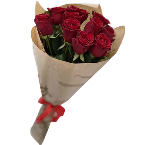 Фото товара Букет красных роз 11 шт в Кременчуге
